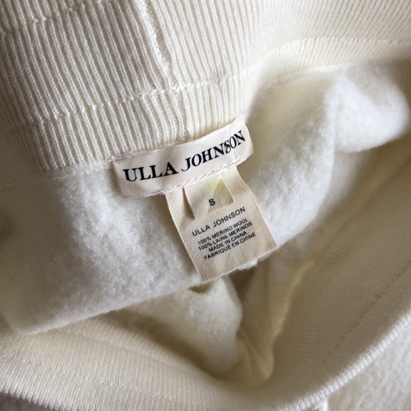 ULLA JOHNSON
Alfie Boiled Wool Joggers Ivory Size S - Picture 9 of 14
